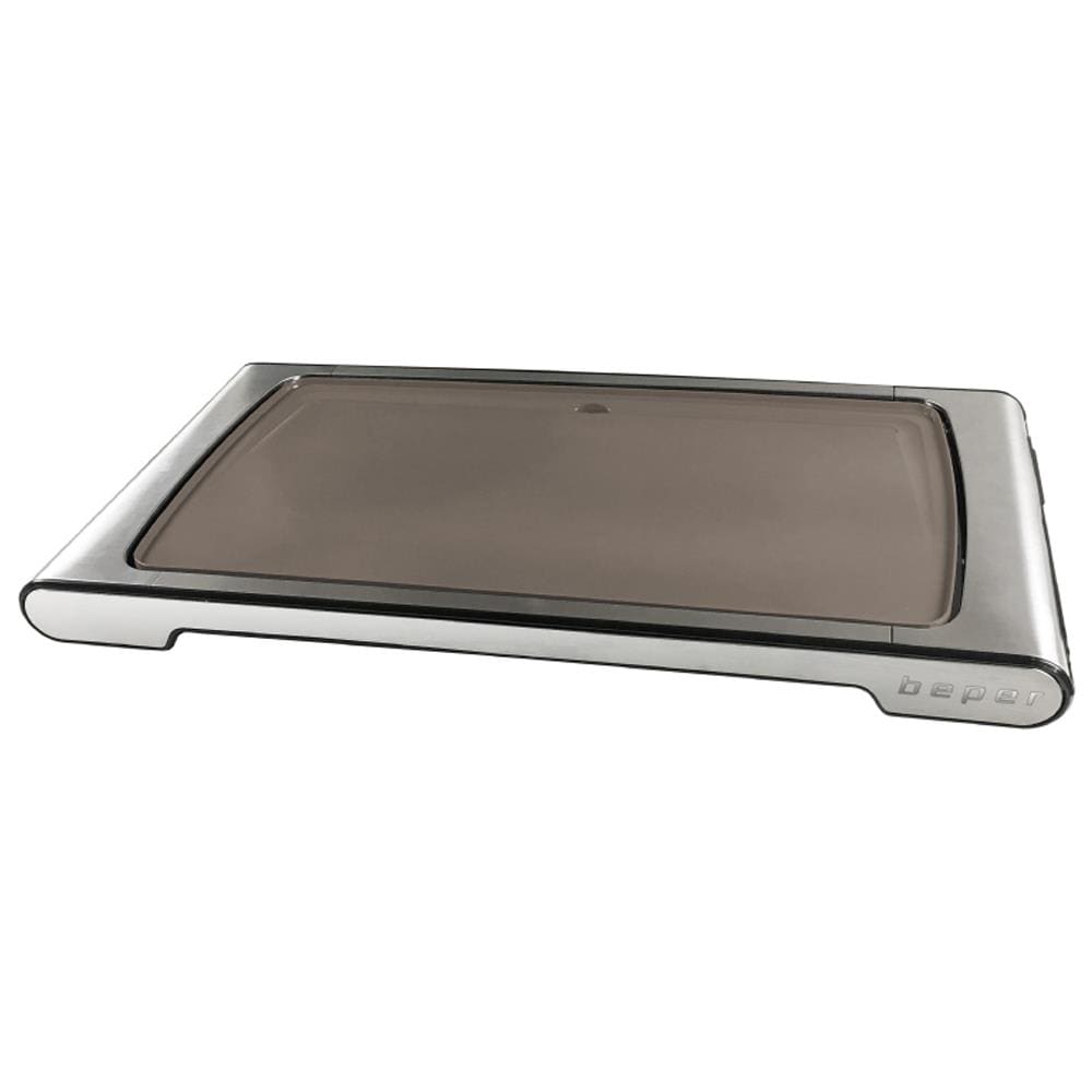 Barbecue Piastra Bistecchiera Elettrica Ceramica Grigliata Raccogli Grasso 2200w - Foto 1