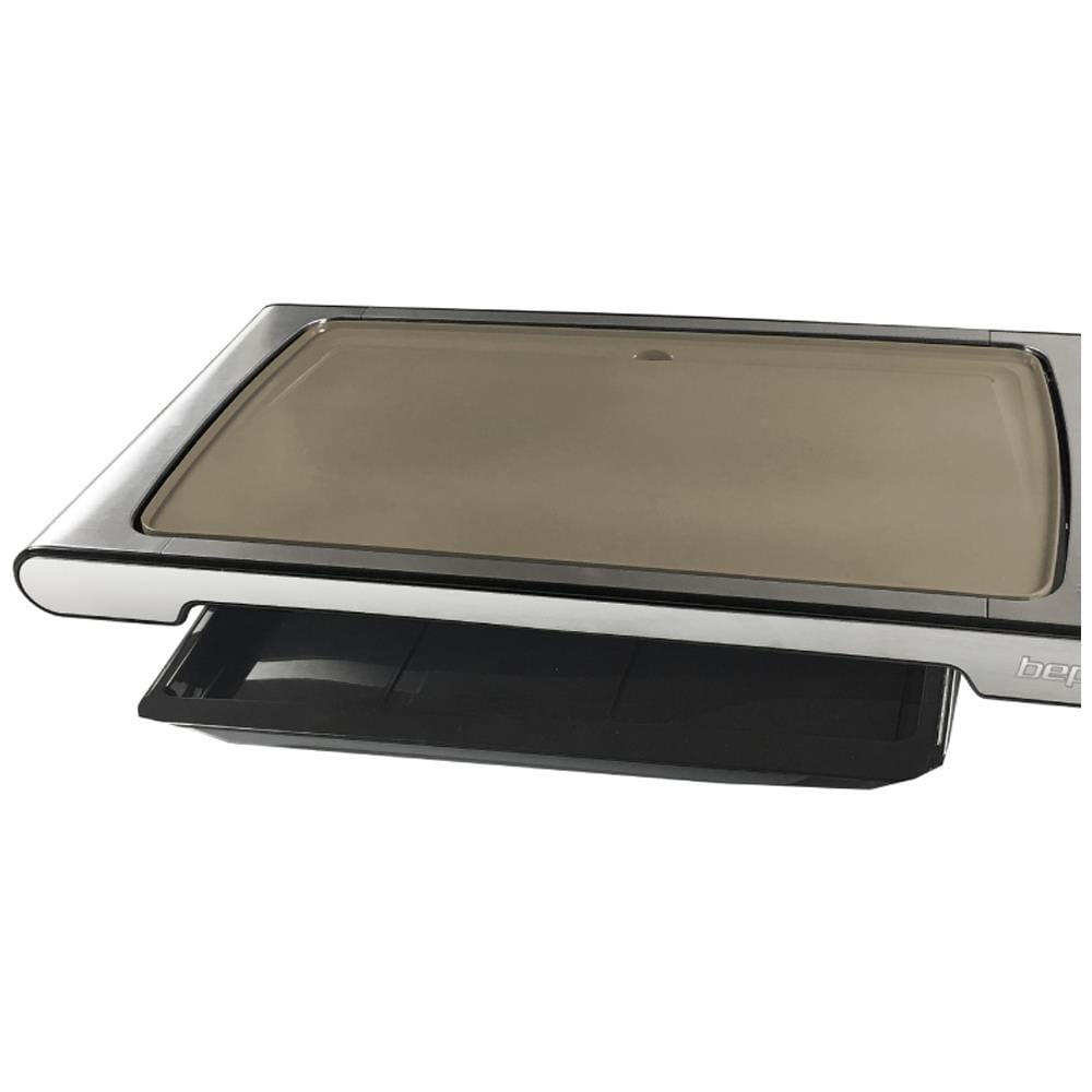 Barbecue Piastra Bistecchiera Elettrica Ceramica Grigliata Raccogli Grasso 2200w - Foto 2