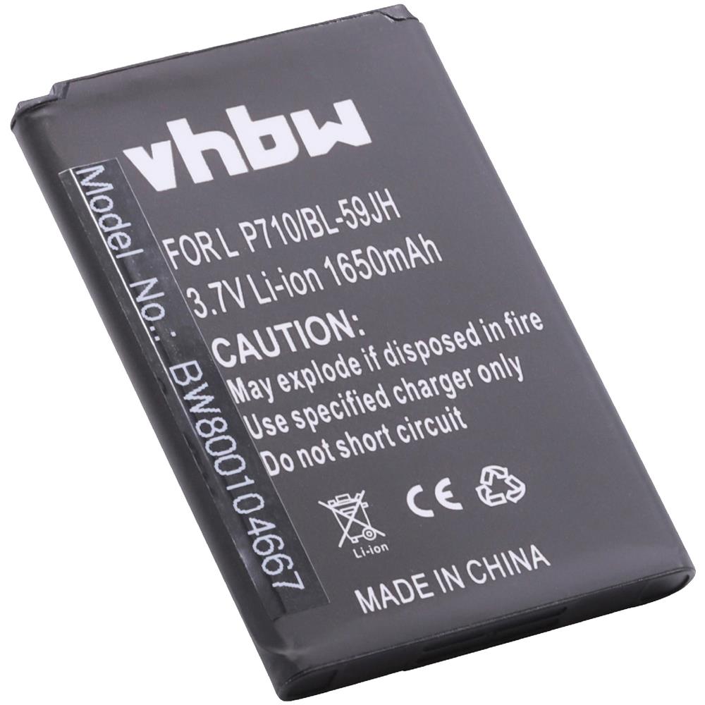Batteria Per Lg Optimus L7 Ii Dual, Optimus L7ii, P710, P715, bl-59jh. 1650mah (3.7v) - Foto 2