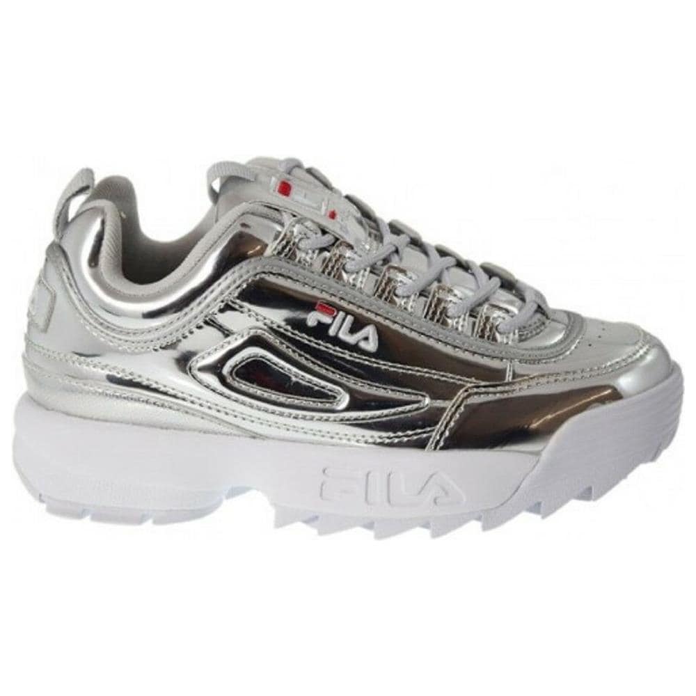 scarpe fila donna argento