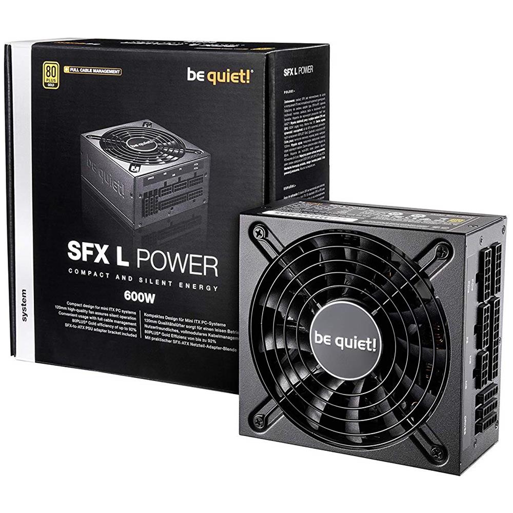 Alimentatore PC SFX L Power 80 PLUS Gold ATX 2.4 600W Colore Nero  - Foto 4