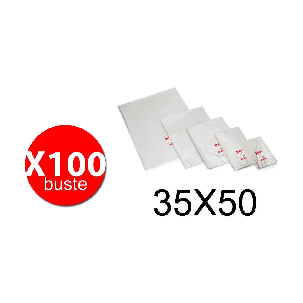 Pf500106 - Sacchetti In Cellophane Brilliant Idea - 35x50 - Conf. 100 Buste - Foto 1