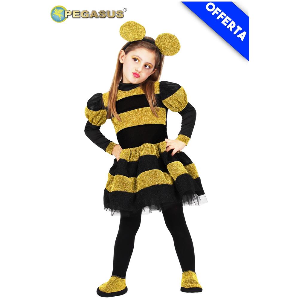 Costume Doll Apetta Maglina Laminata / taglia 7-8 Anni) Vestito Pegasus Bambina - Foto 2