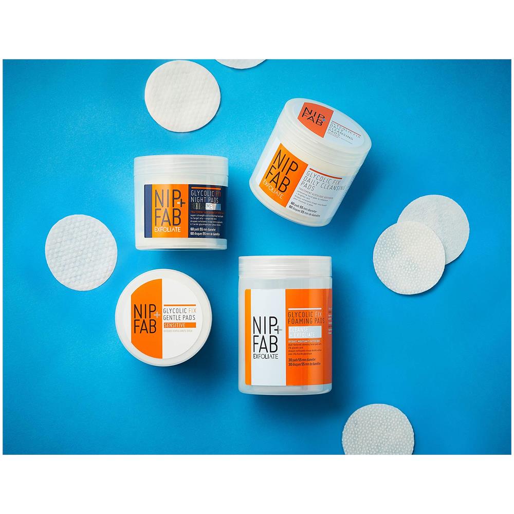 Nip Fab Glycolic Fix Daily Cleansing Pads, 60 Pads 55mm Diameter - Foto 5