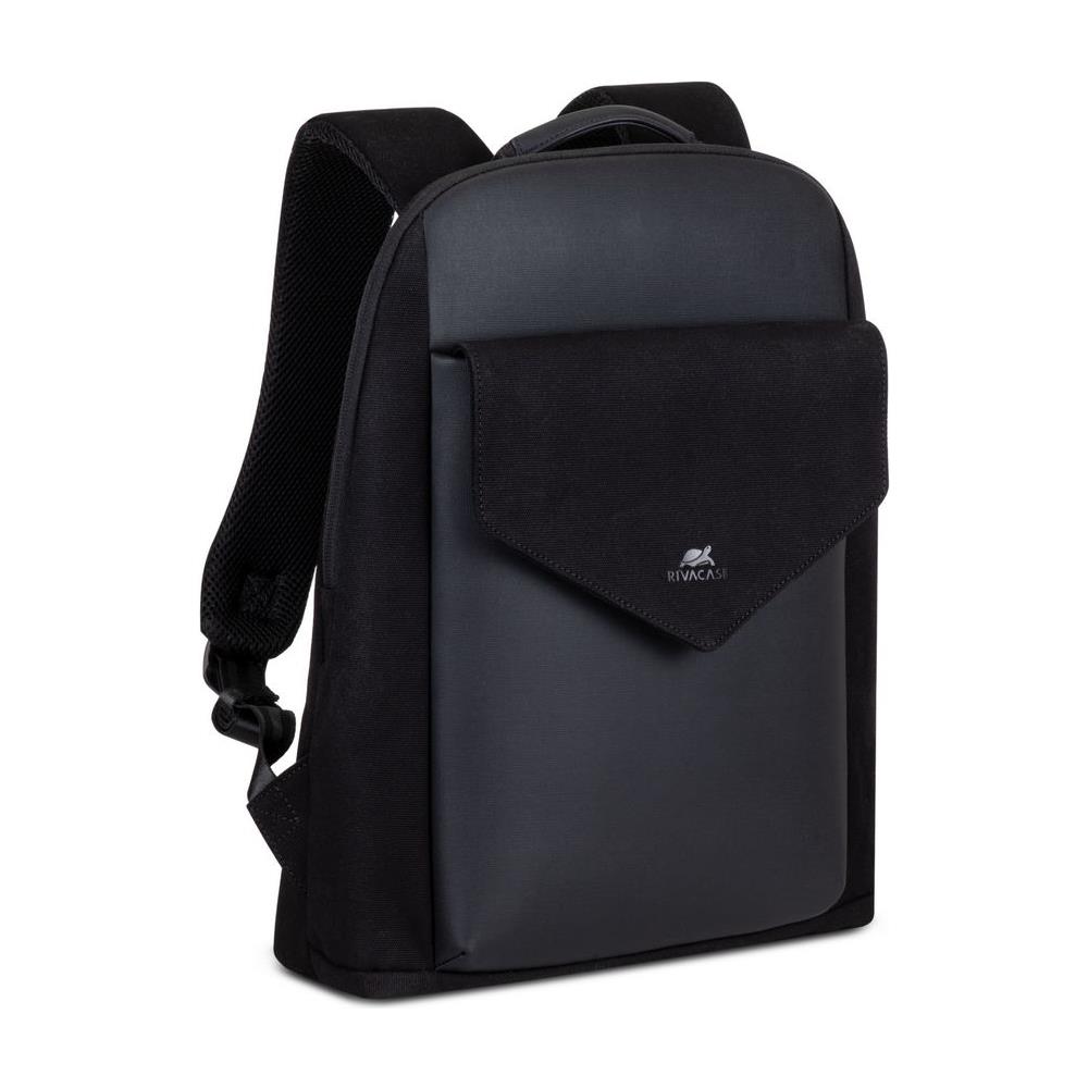 8524 black Canvas Urban backpack - Foto 1