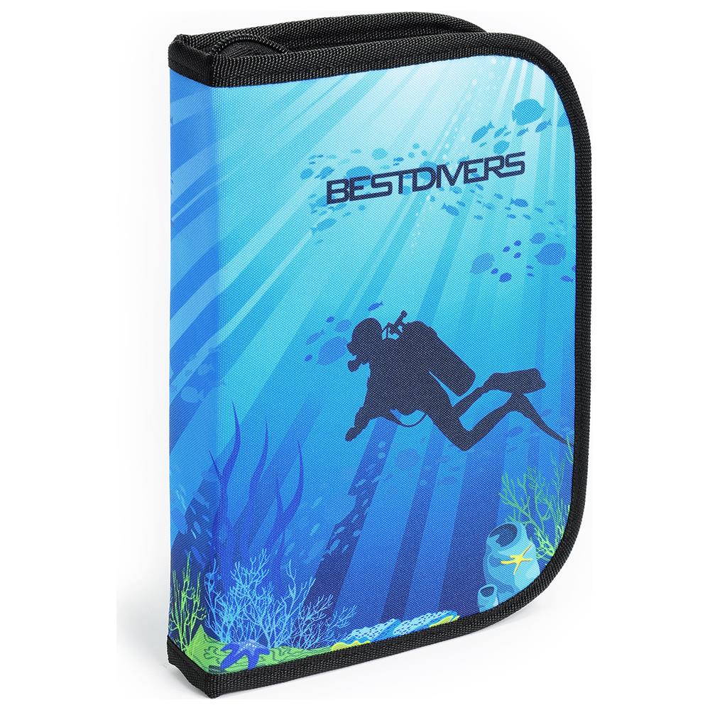 Dive Log Subacqueo 26x18x5 Cm Blu 6 Anelli - Foto 1