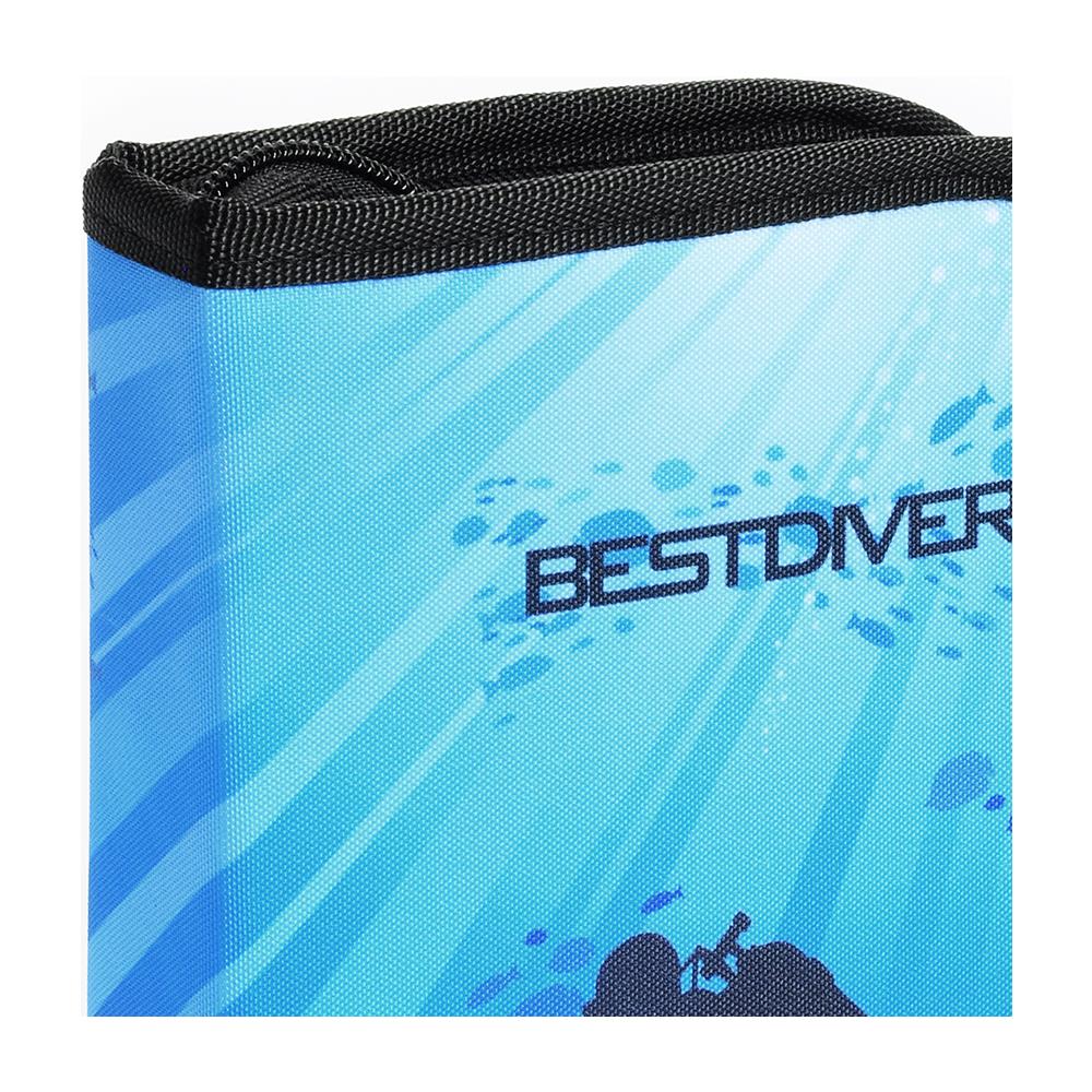 Dive Log Subacqueo 26x18x5 Cm Blu 6 Anelli - Foto 2