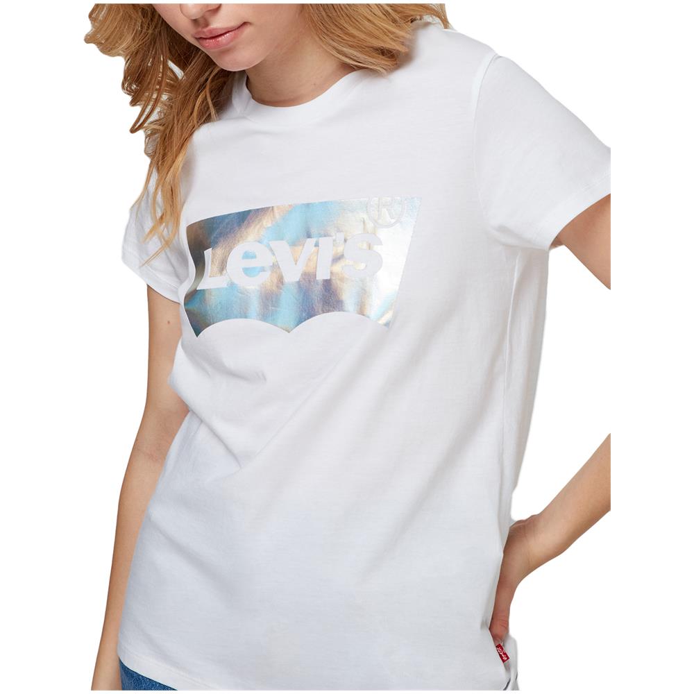 T-shirt Da Donna The Perfect Tee Argento Taglia Xs Cod 17369-1749 - Foto 2