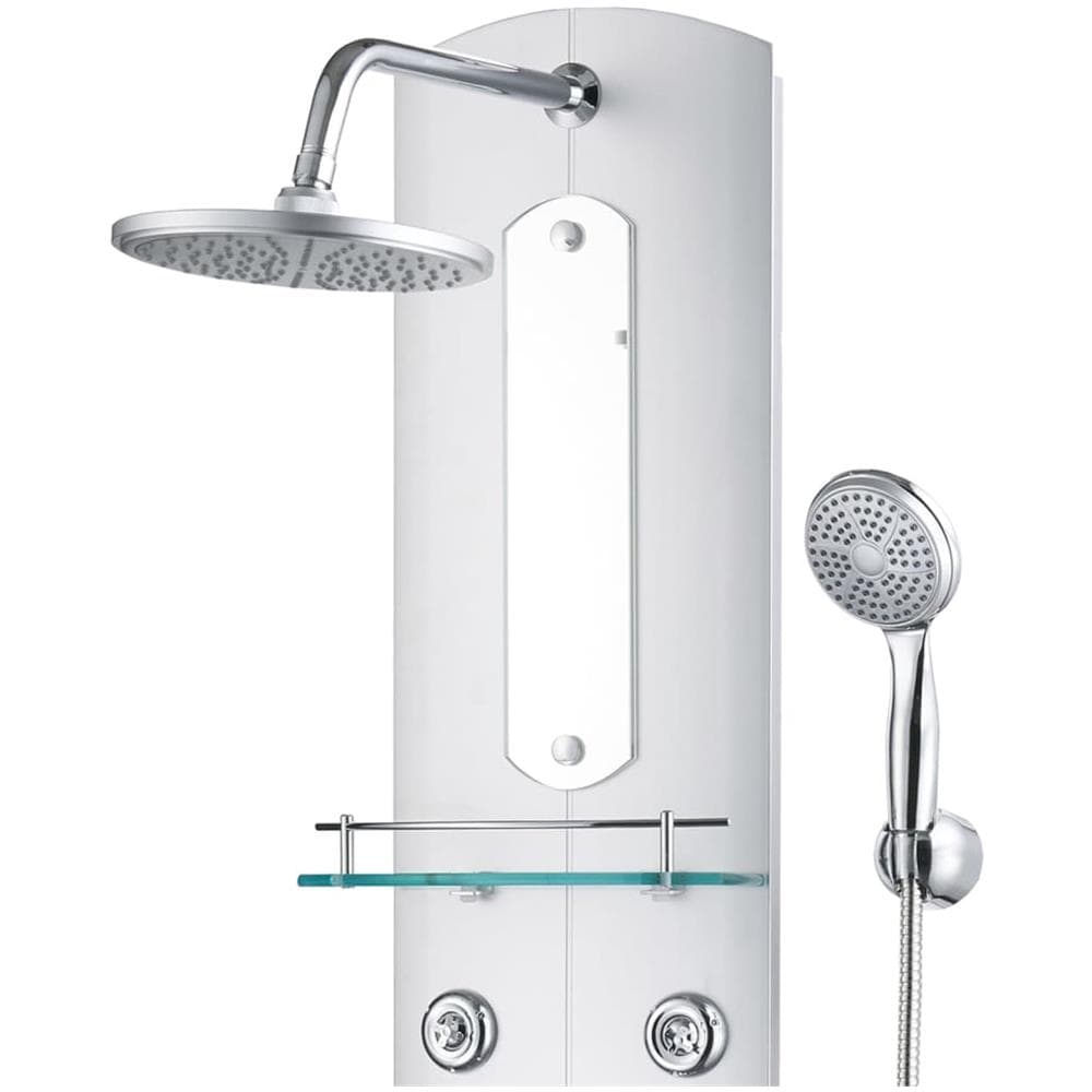 Pannello Doccia 25x43x110 Cm Argento - Foto 3