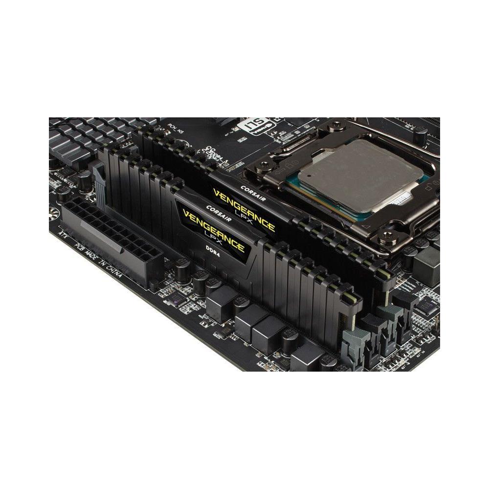 Corsair Ram Vengeance Lpx 8gb 1x8gb Ddr4 3200 Pc4-25600 C16 1.35v Desktop Memory - Black - Foto 2