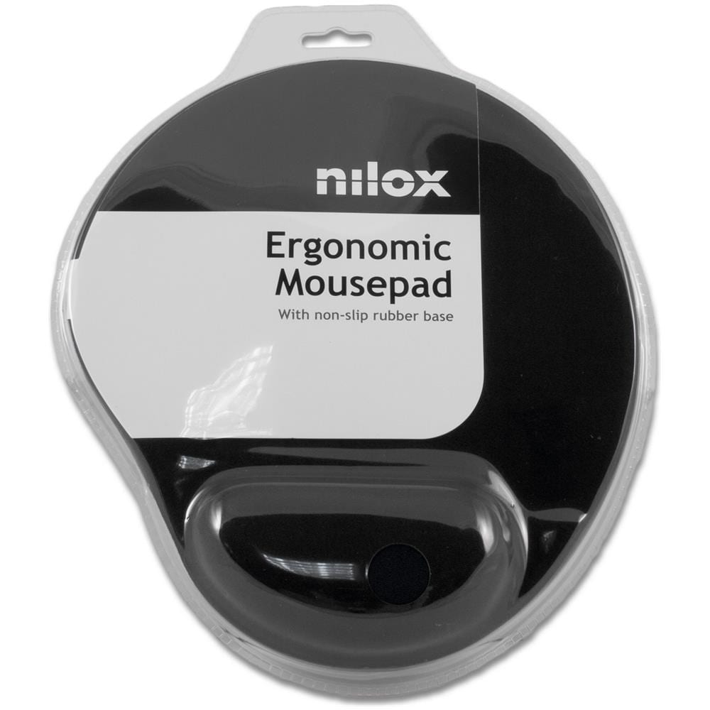 ERGONOMIC MOUSE PAD BLACK - Foto 2