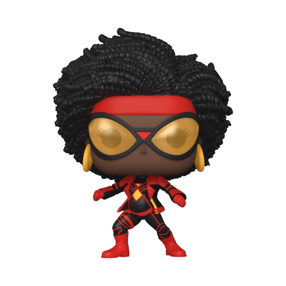 Spider-man: Across The Spider-verse Pop! Movies Vinyl Figure Spider-woman 9 Cm - Foto 1