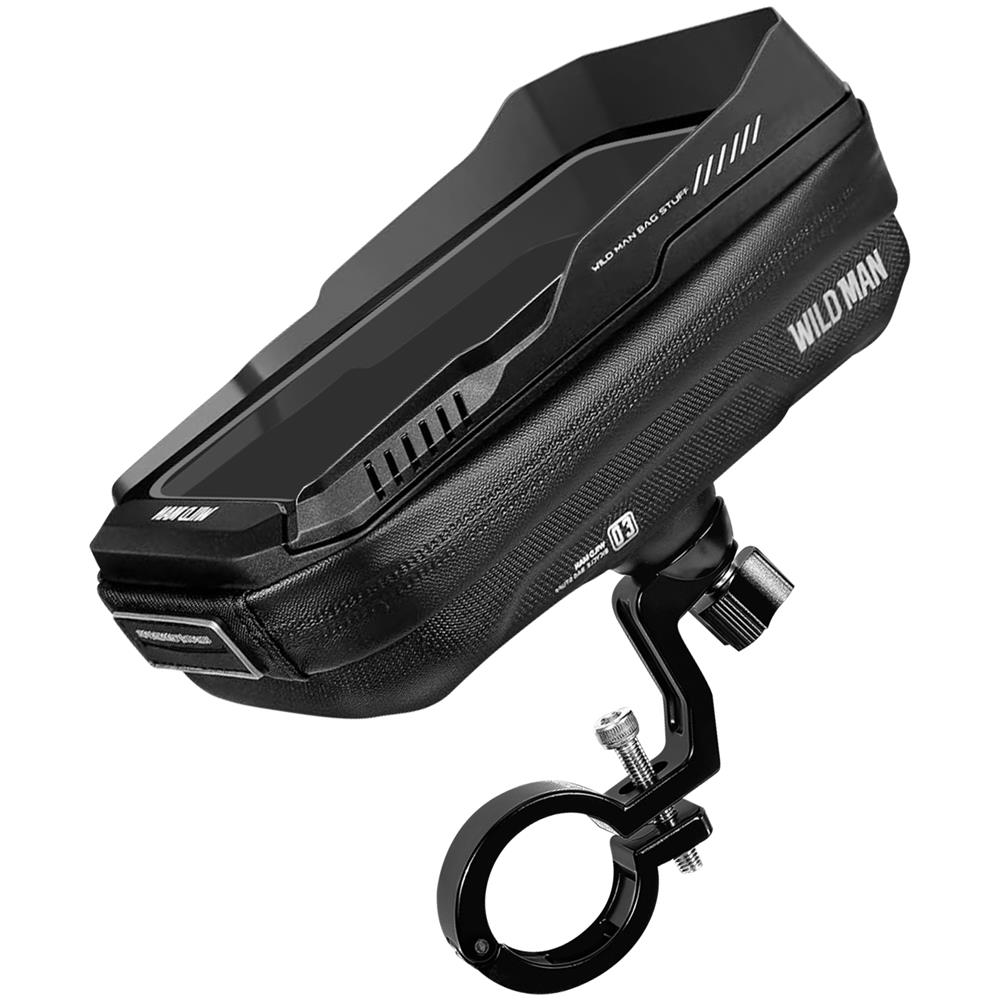 Wildman Borsa Da Manubrio Per Bicicletta, Ideale Per Navigatore, Borsa - Foto 2