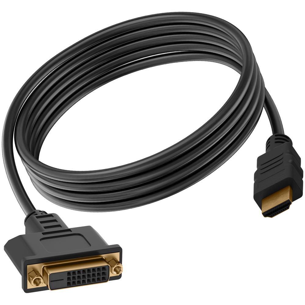 Adattatore Video 1 Metro Da Hdmi Maschio Verso Dvi Femmina, Full Hd 1080p - Foto 1