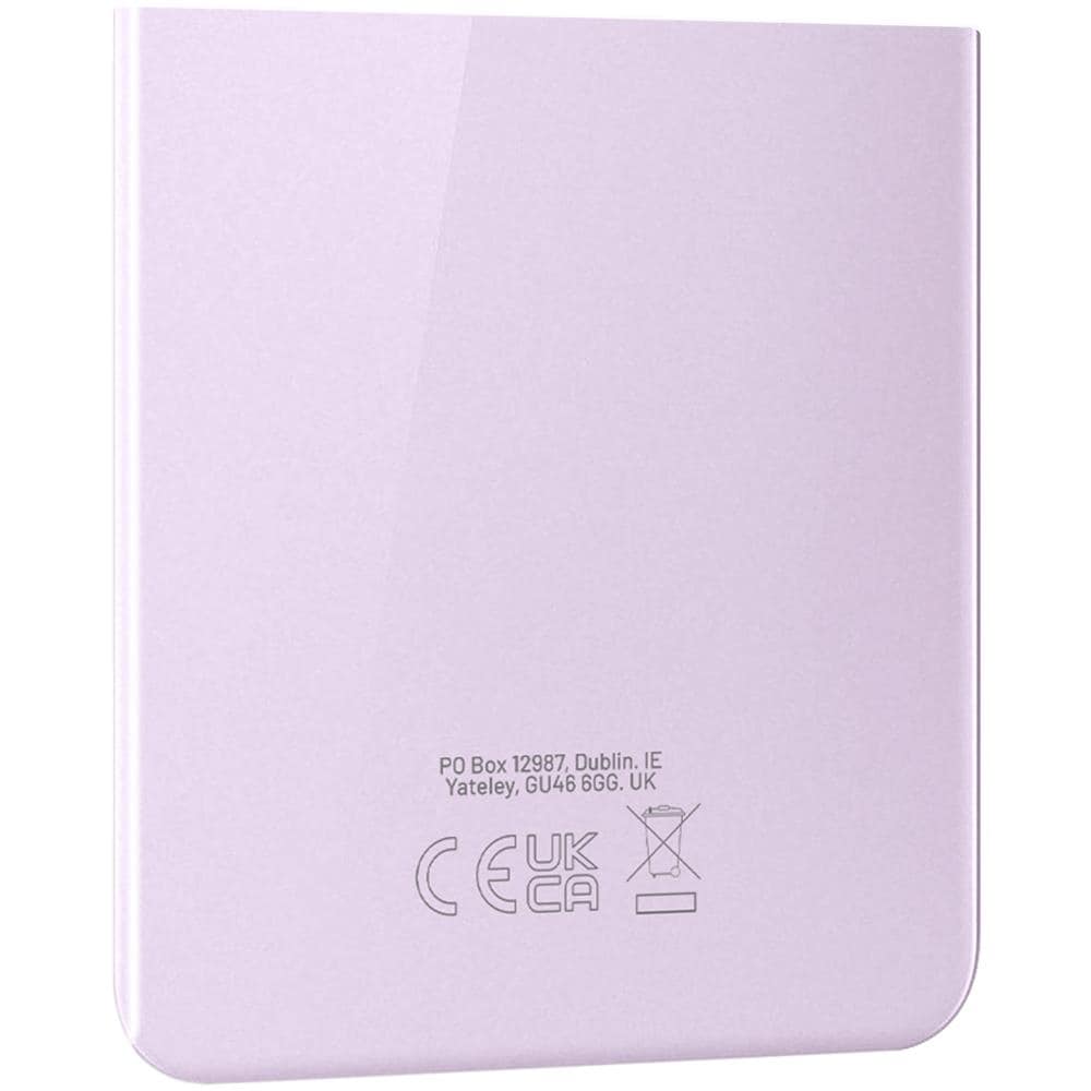Vetro Posteriore Inferiore Per Galaxy Z Flip5 Originale Lavender - Foto 1