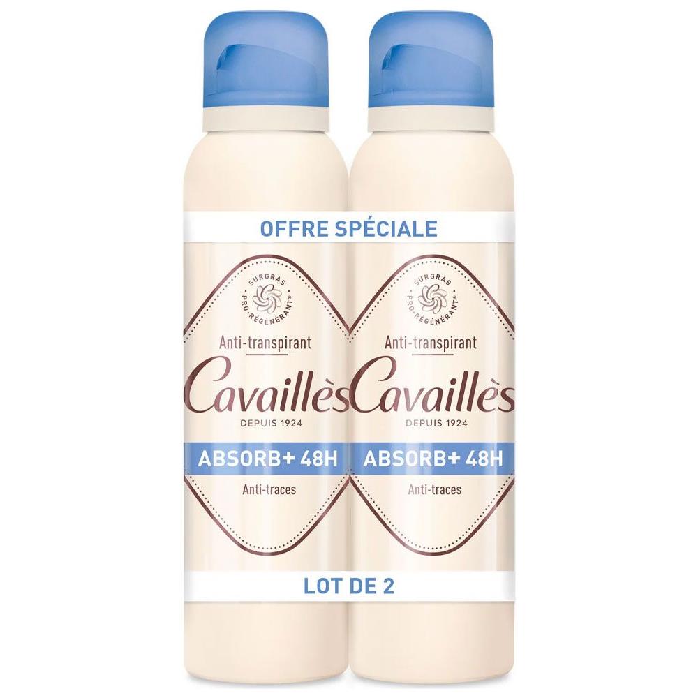 Deodorante Spray Antimacchie 48h 2x150ml Assorb + - Foto 1
