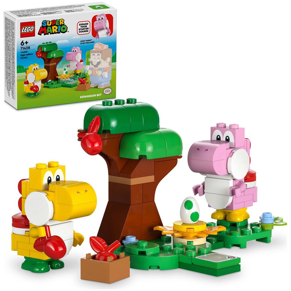 71428 Super Mario Pack di Espansione Yoshi nella Foresta Fuovolosa - Foto 2
