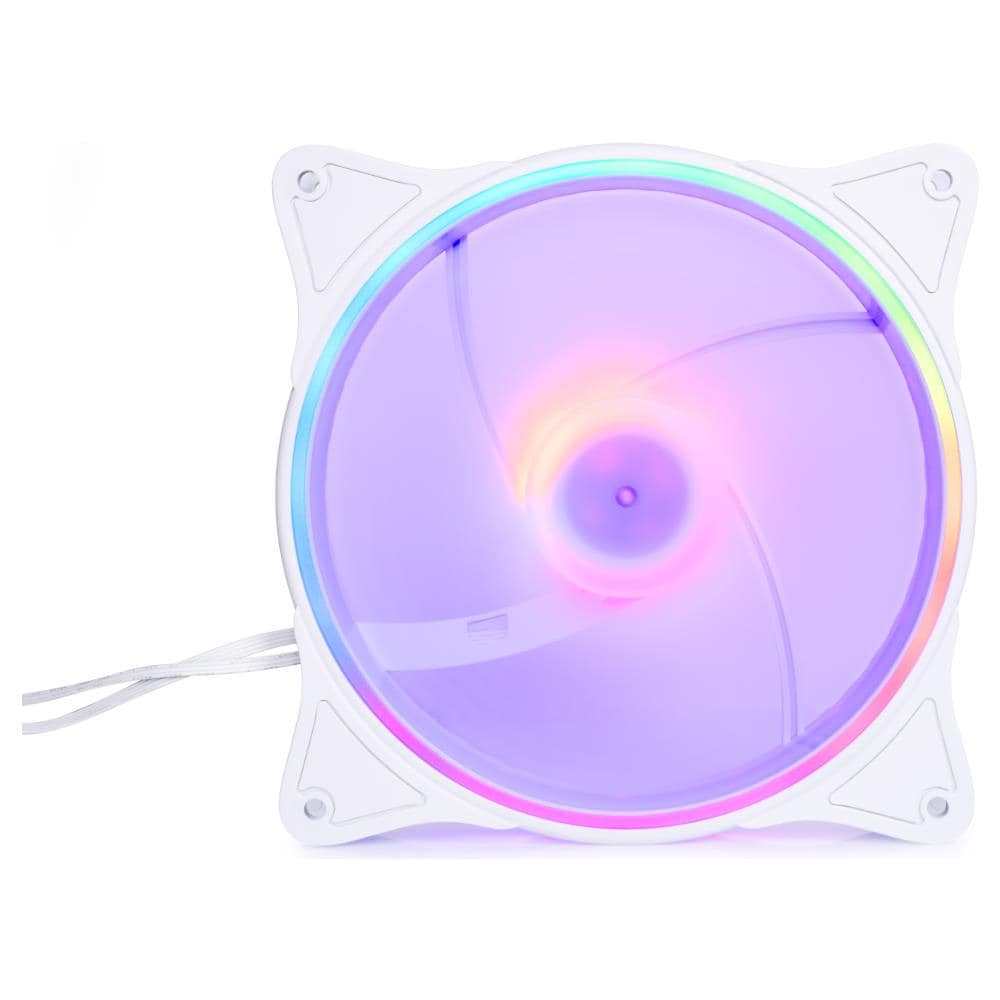 24851 sistema di raffreddamento per computer Case per computer Ventilatore 14 cm Bianco 1 pz - Foto 1