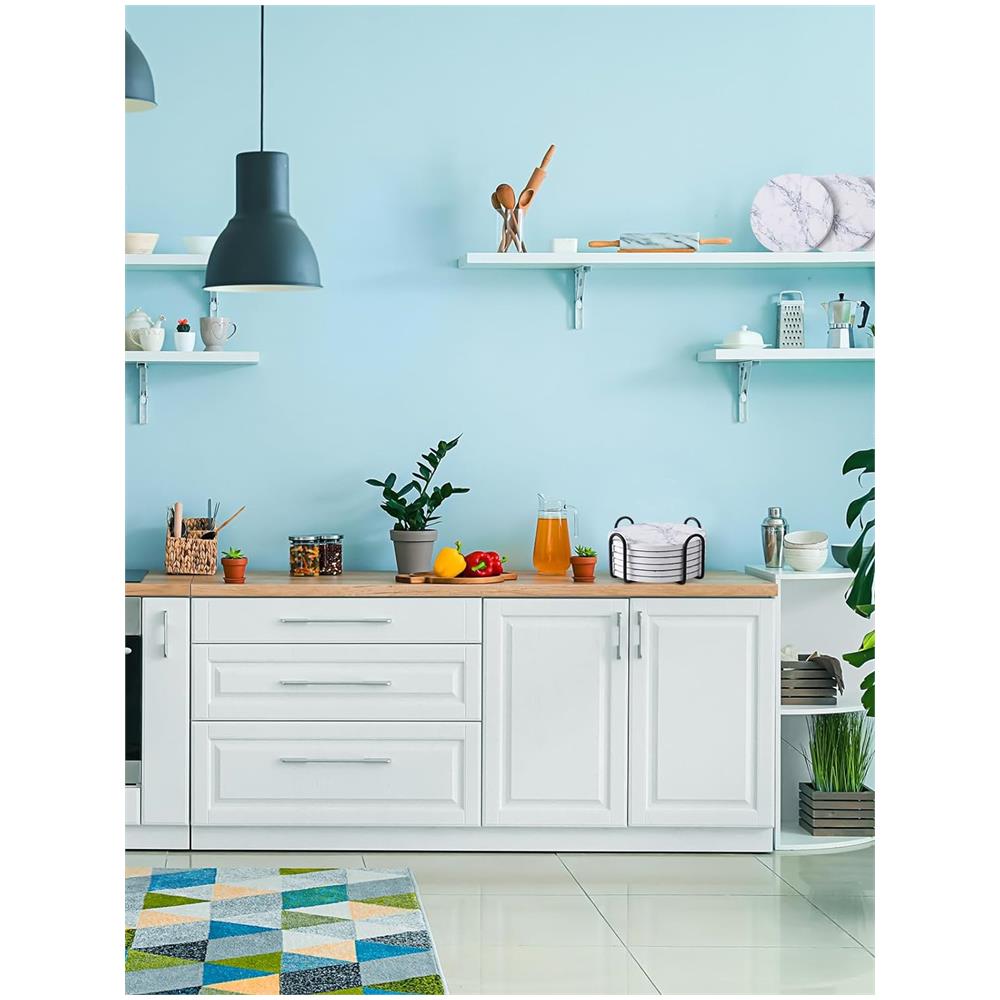 Sottobicchieri per bevande, 4 pollici, set da 6 - Foto 7