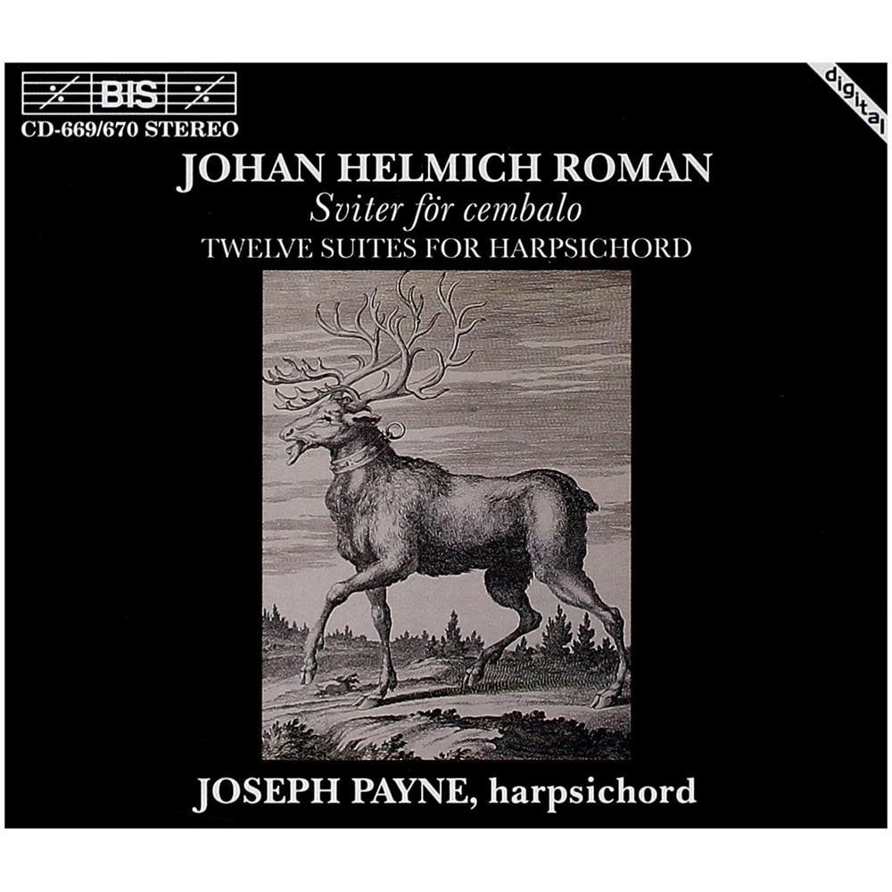 Payne Joseph - Roman Johan Helmich - 12 Suites For Harpsichord (2 Cd)  - Foto 1