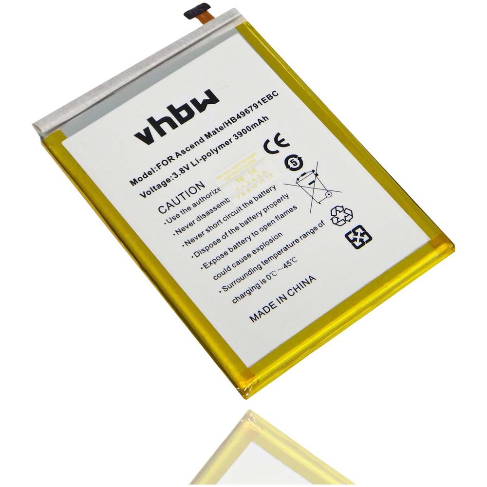 Batteria Per Smartphone Huawei Ascend Mate, Mt1-u0 Sostituisce Hb496791ebc. 3900mah (3.8v) - Foto 1