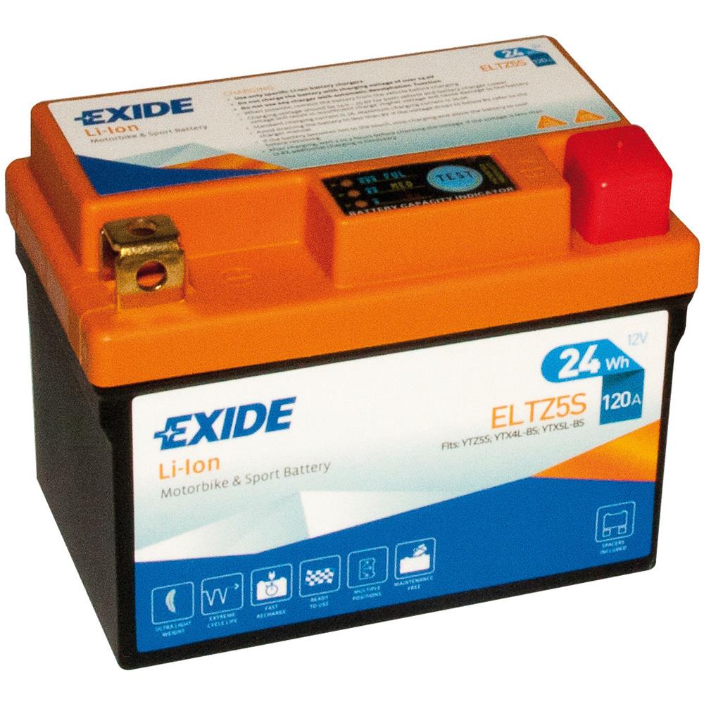 Exeltz5s Batteria 12v Bike Li-ion Lifepo4 24 Wh 120 A - Foto 3