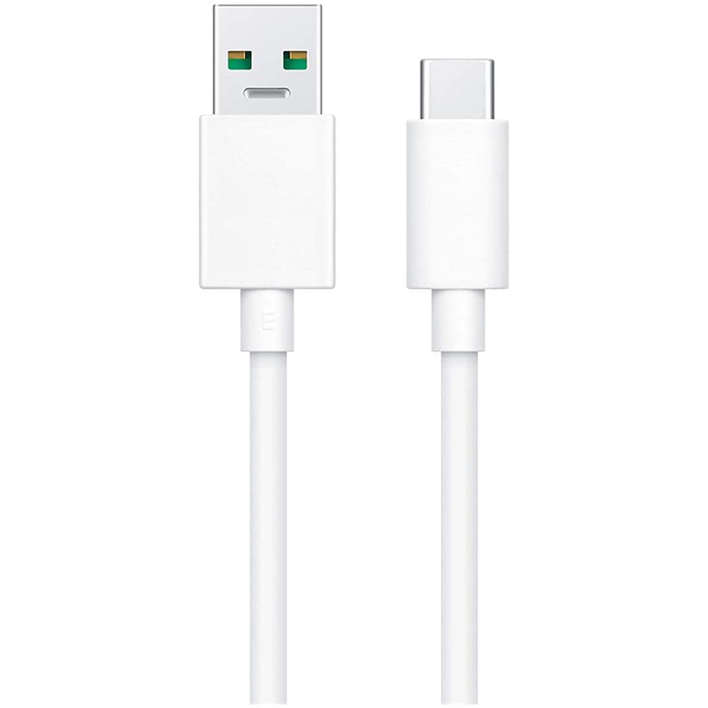Cavo USB-A / USB-C Fast Charge VOOC 1m White - Foto 2