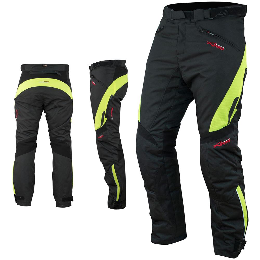 Pantaloni Donna Impermeabile Moto Imbottitura Termica Traspirante Fluo 32 - Foto 1