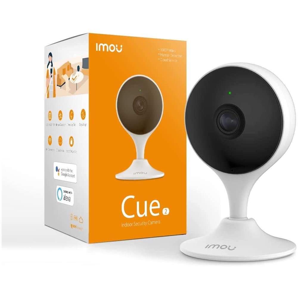 IPC-C22E-IMOU Mini Network Cue 2 IP-Cam WiFi 2Mpx HD 1080p 2.8mm Sirena Audio Slot SD p2p - Foto 1