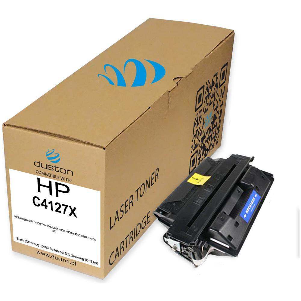 TONER - 5x C4127x, 27x Negro Compatible Con Hp Laserjet 4050t 4050tn 4000 4000n 4000t 4000tn 4050 4050n 4050se - Foto 2