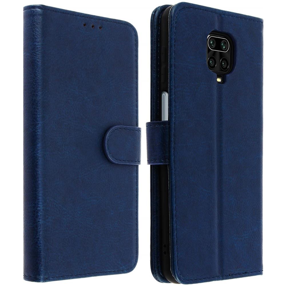 Custodia Xiaomi Redmi Note 9s / 9 Pro / 9 Pro Max Portadocumenti Supporto Blu - Foto 1