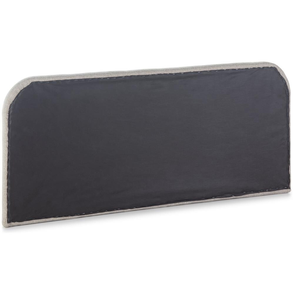 Testiera Rivestita In Tela Saona 150x60 Cm Color Beige Bottoni In Capitonnè, 8 Cm Di Spessore, Include Hardware Per Il Fissaggio Alla Parete - Foto 4