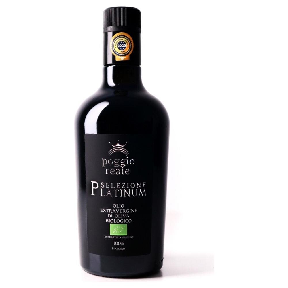 Poggio Reale Olio Extravergine Di Oliva Platinum Bottiglia Litri 0,500 - Foto 1