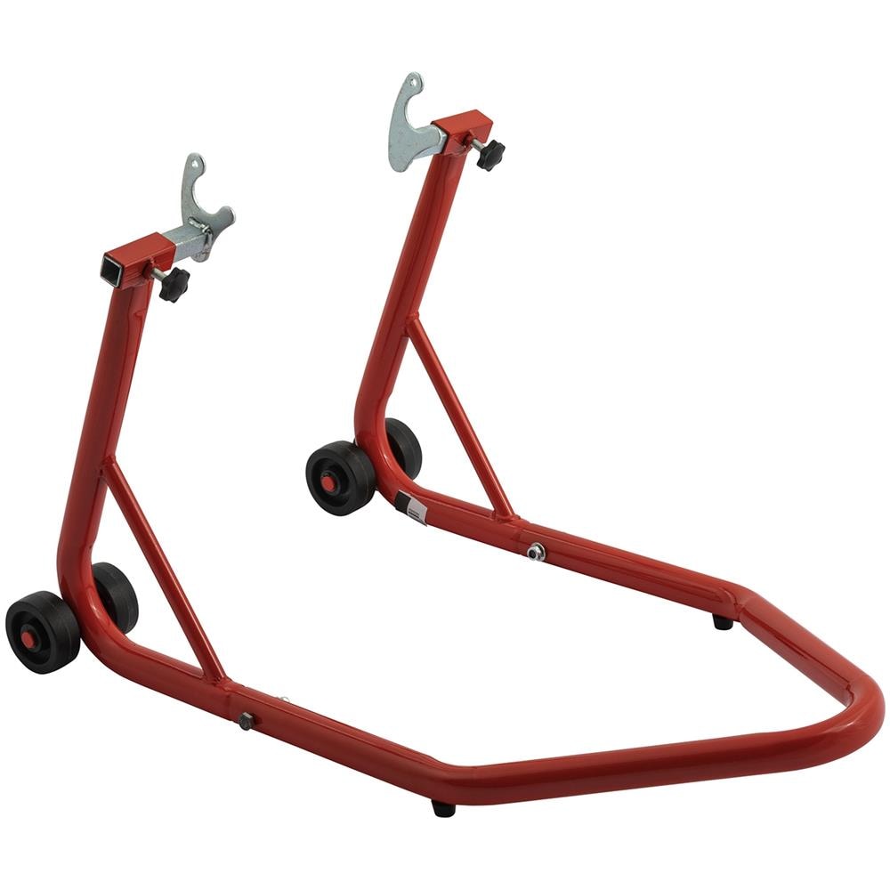 Cavalletto Solleva Moto Posteriore A Forchetta Regolabile Rosso - Foto 1