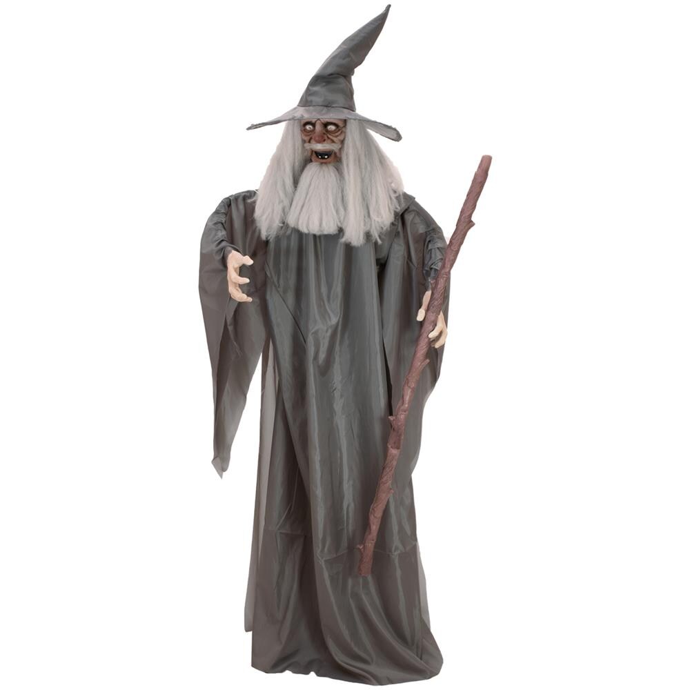 Halloween Figura Stregone Animata 190cm - Foto 1