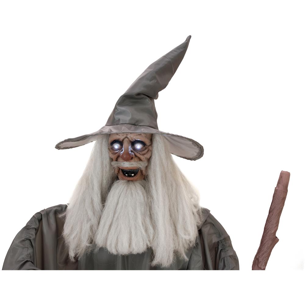 Halloween Figura Stregone Animata 190cm - Foto 2
