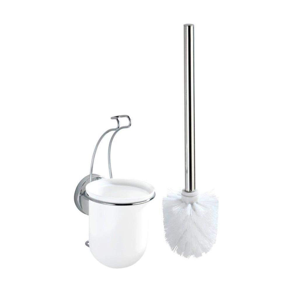 Portascopino Milazzo + Scopino Wc, Vacuum-loc - Acciaio Cromato, - Foto 6