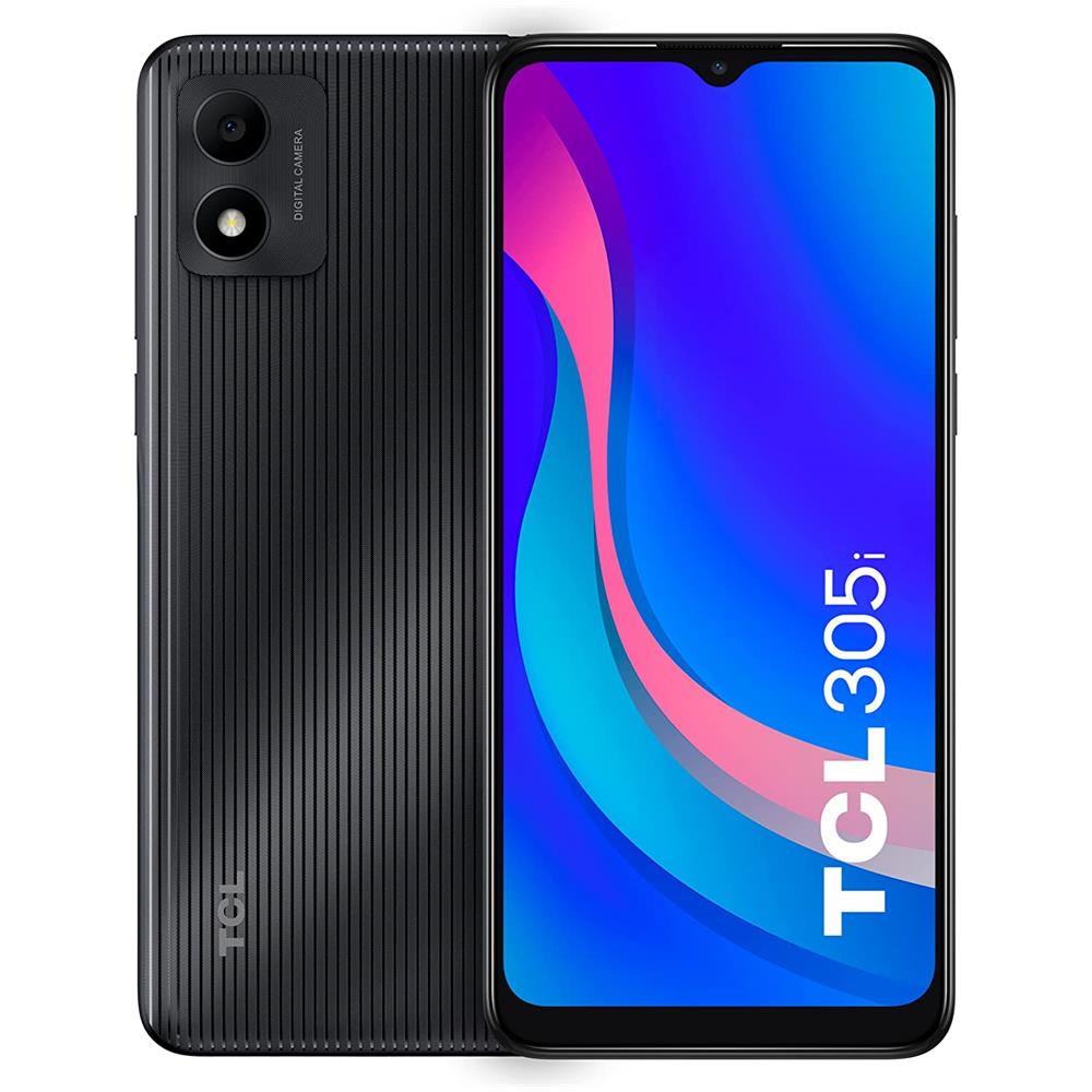 305i 64 GB 2 GB Ram Dual Sim Display 6.52" HD+ Slot Micro SD Fotocamera 13 Mpx Android Prime Black - Foto 1