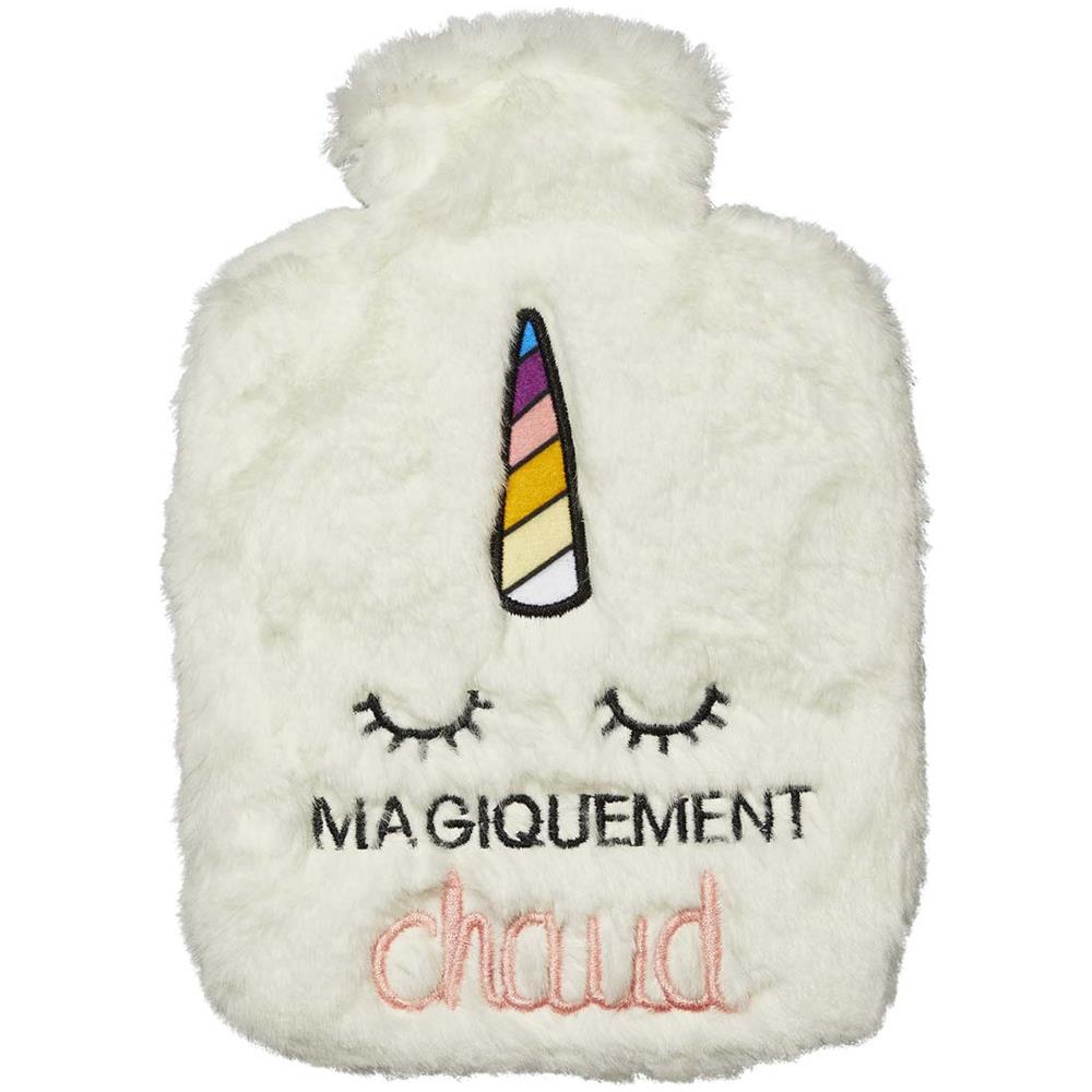 Borsa Dell'acqua Calda Di Peluche Unicorno - Foto 1