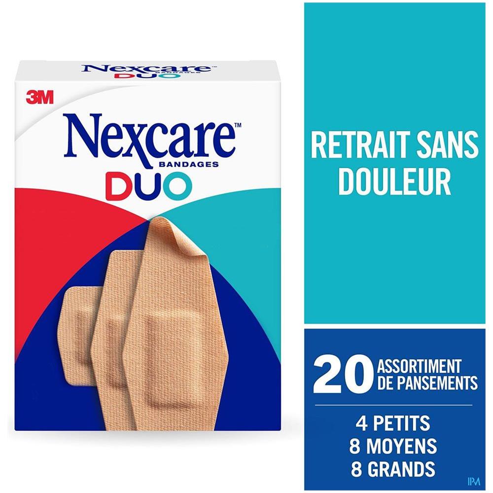 Nexcare Duo Assortimenti Di Cerotti 24 Ore X20 - Foto 1