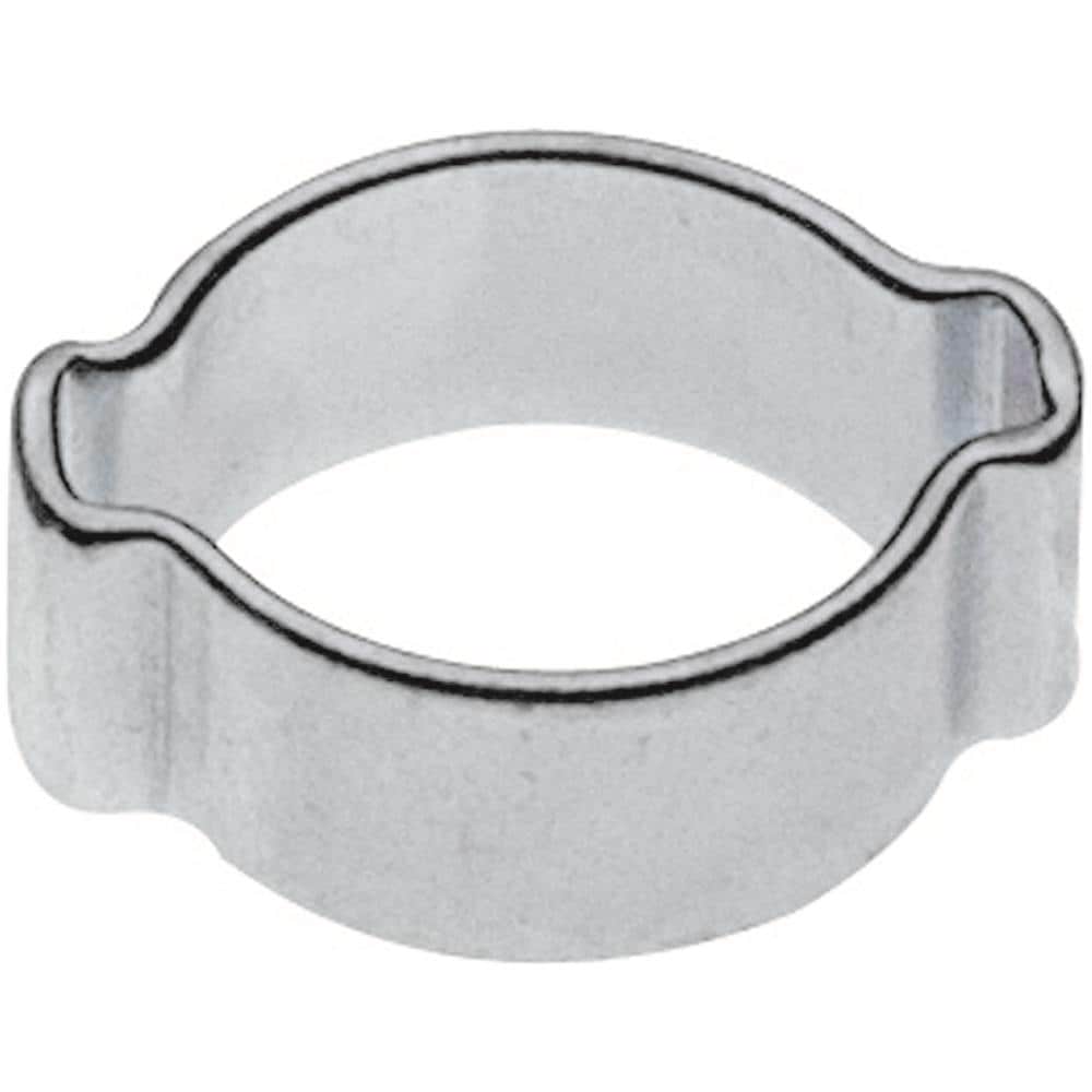2 Clip Per Tubo Ad Orecchio 7 Mm In Acciaio Inox - Foto 1