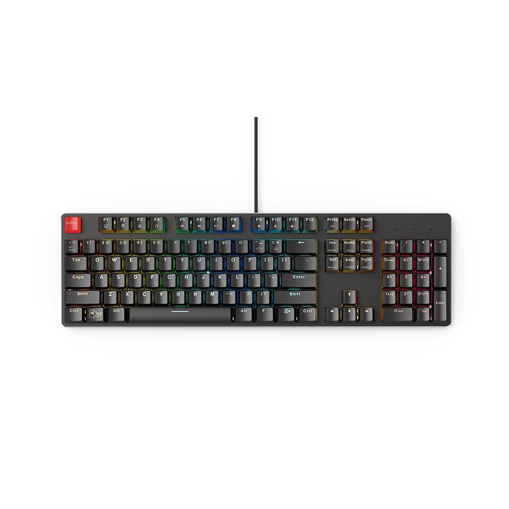 Tastiera USB GMMK-BRN-V2 per Gaming Colore Nero - Foto 1