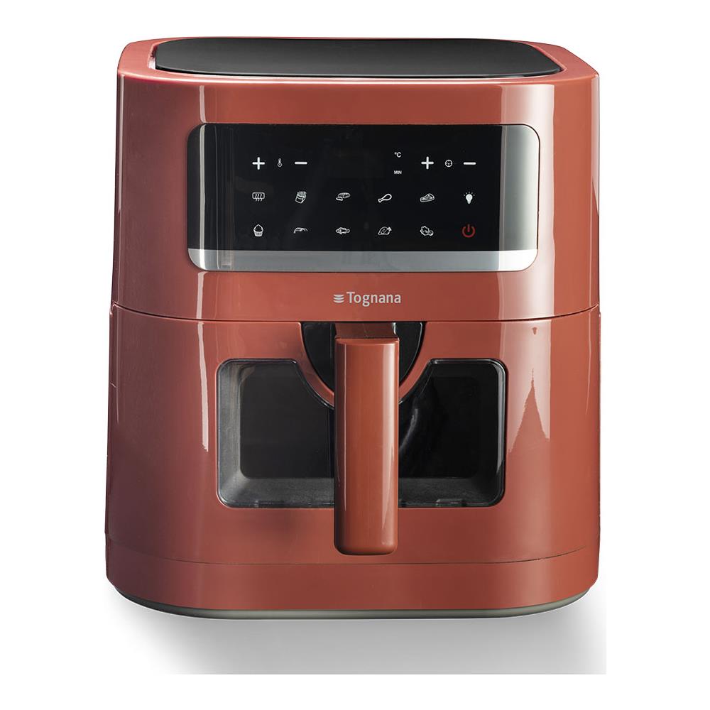 Friggitrice D2DFA03IRRO Capacità 7 Litri 1800 Watt Colore Rosso - Foto 1