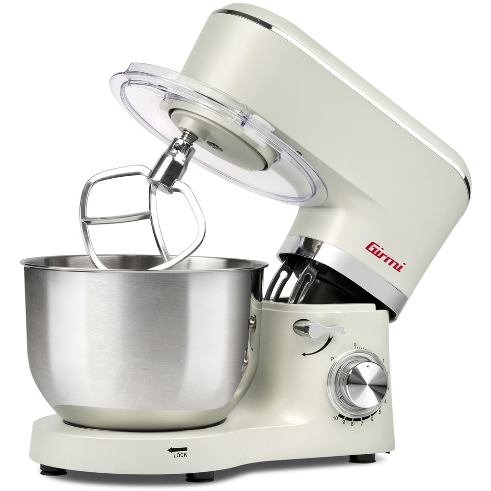 IM47 Sbattitore con base 1300 W Beige, Acciaio inox - Foto 1