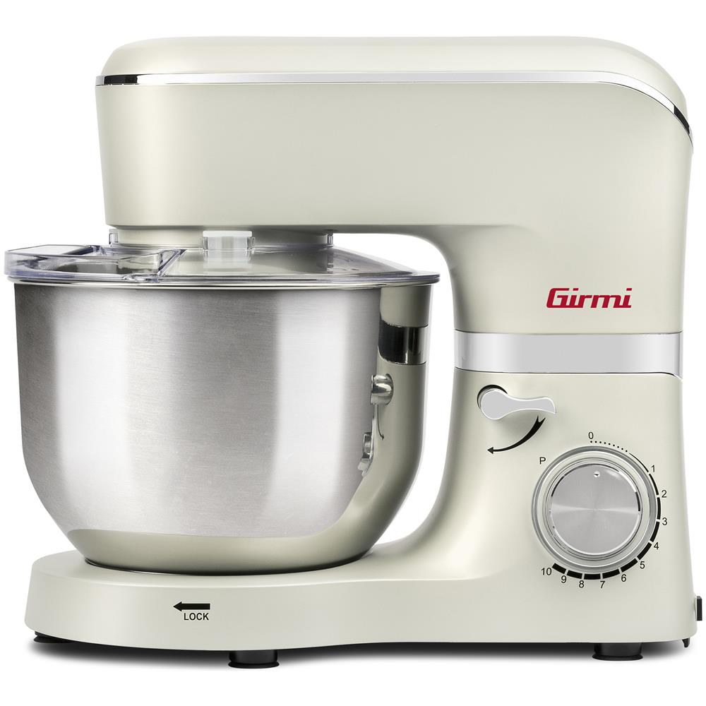 IM47 Sbattitore con base 1300 W Beige, Acciaio inox - Foto 2