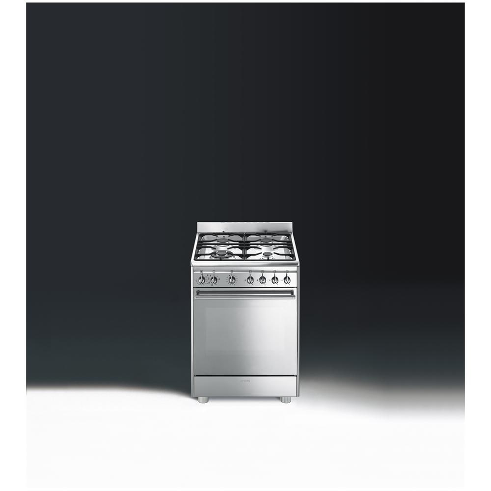 Cucina Elettrica CX68MF8-2 4 Fuochi a Gas Forno Elettrico Classe A Dimensioni 90 x 60 cm Colore Inox Serie Classica - Foto 3