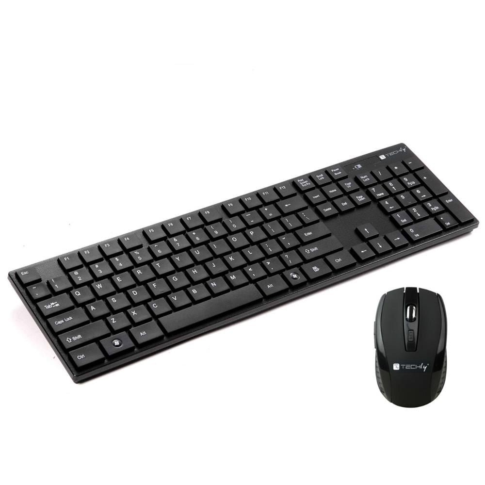 Tastiera e Mouse Wireless 8054529020195  (Layout Italiano) Colore Nero - Foto 2