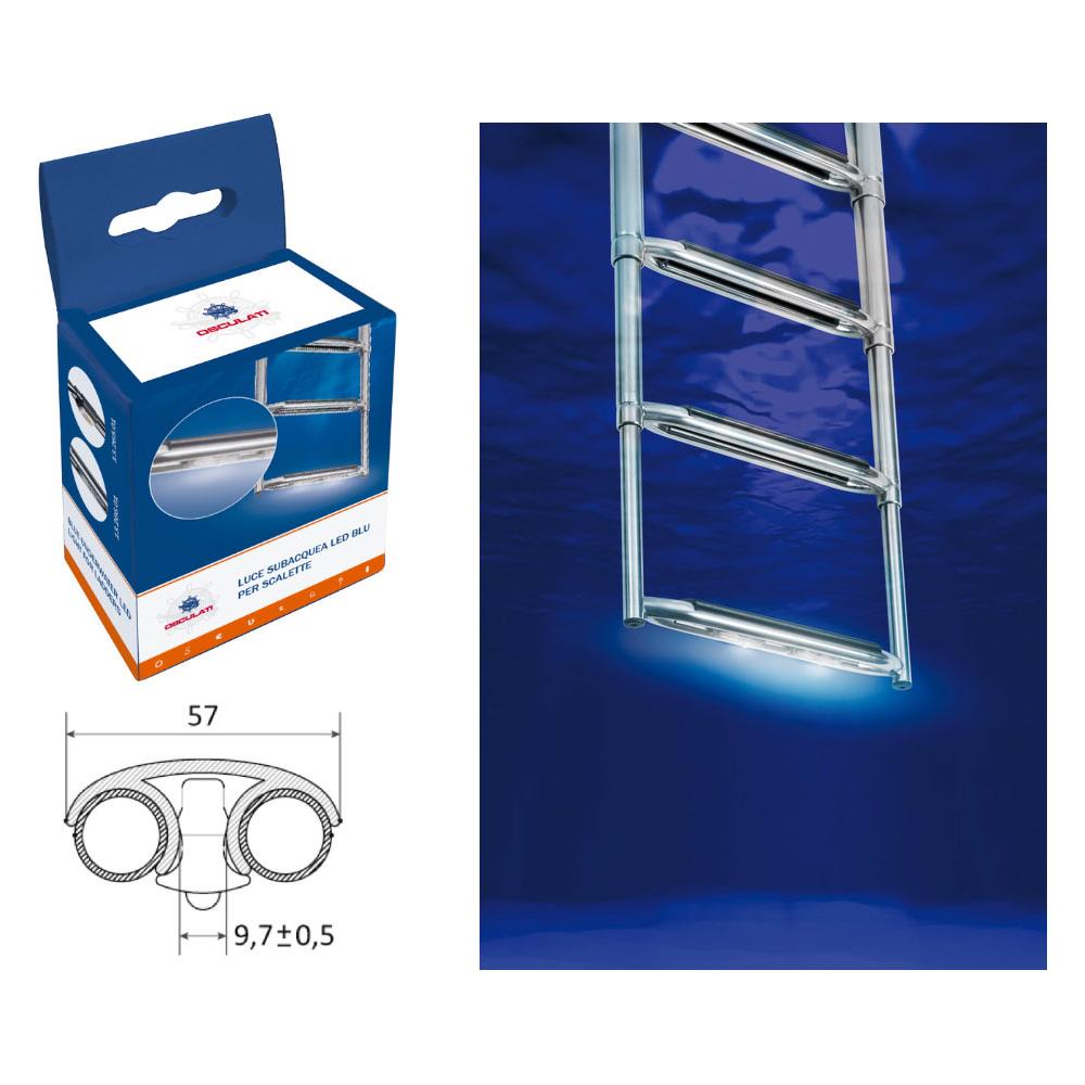 Luce per scaletta gradino doppio XL 57 mm 2 pz - Foto 2