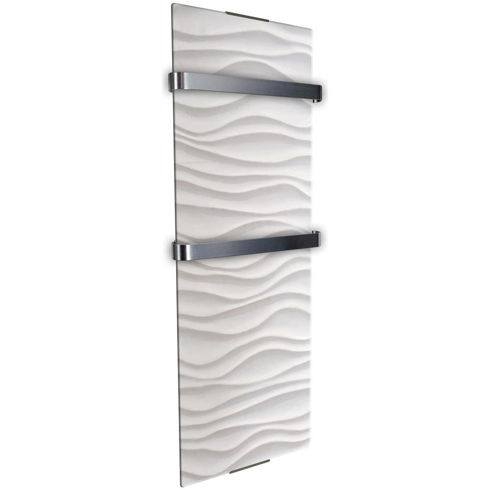 Chemin Arte Efydis Ef 113 Bianco Radiatore Per Muro Scaldasalviette Onda - Foto 1