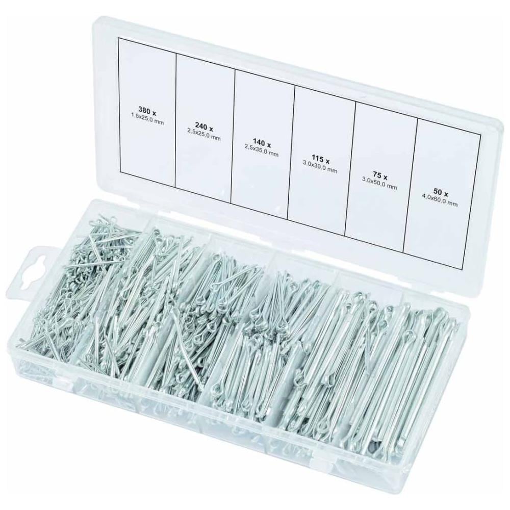 Assortimento Di Coppiglie 1000 Pz 1,5x25-4x60mm - Foto 1